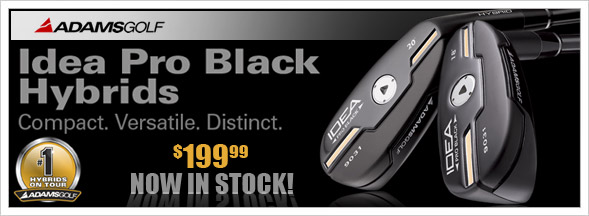 Adams Golf Pro Black Hybrids Now In Stock and only $199.99!