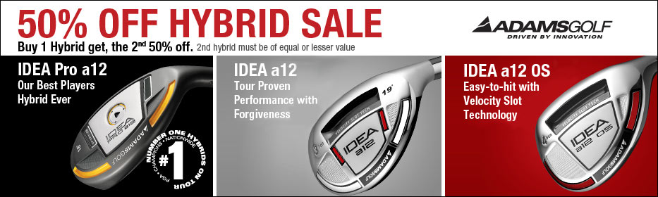 50% off hybrid sale!