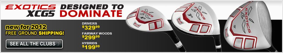 New Tour Edge Exotics for 2012