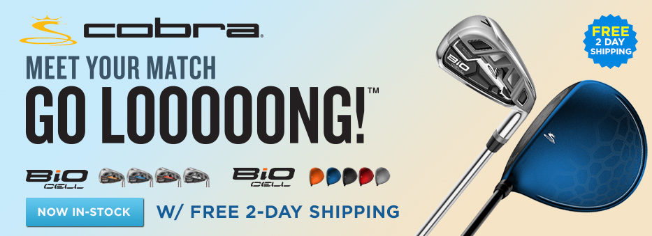 Go Long with Cobra BiO Cell from GolfDiscount.com Go Long with Cobra BiO Cell from GolfDiscount.com