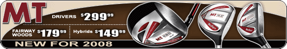 Macgregor MT Golf Clubs NEW for 2008