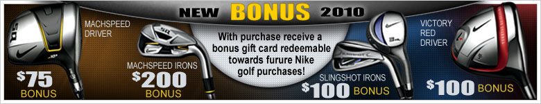 New Nike Clubs for 2010 with Bonus Gift