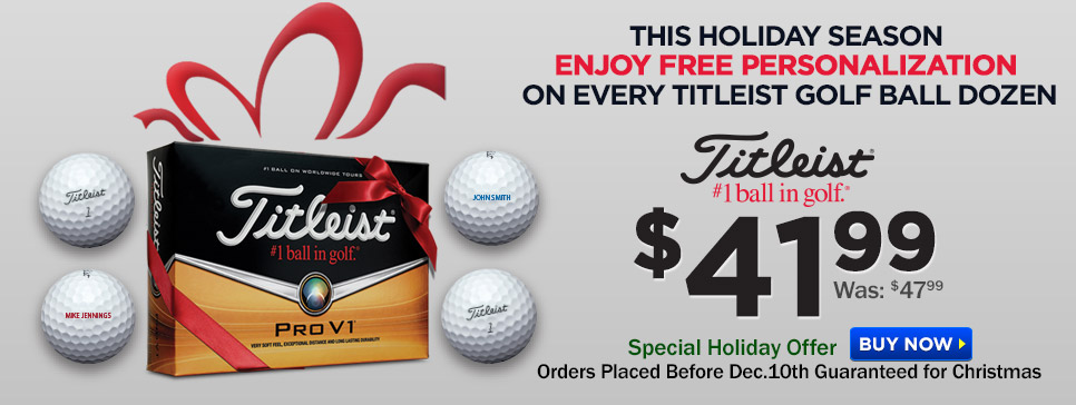 The #1 Gift in Golf now only $41.99 with Free Personalization! The #1 Gift in Golf now only $41.99 with Free Personalization!