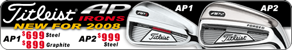 New Titleist AP Irons New Titleist AP Irons