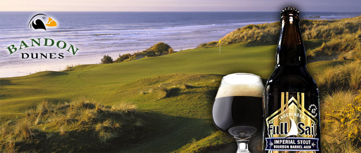 bandon dunes golf course and full sail beer pairing