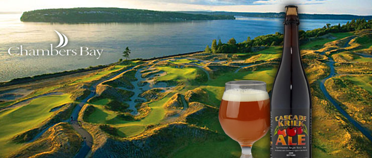 chambers bay golf course cascade brewing sour kriek ale pairing