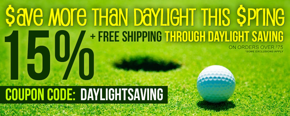 Daylight Saving Sale - 15% OFF SITEWIDE!
