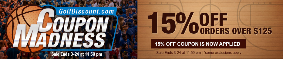Coupon Madness - Save 15% + FREE Shipping on Orders over $125