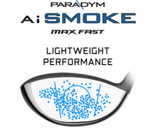 Callaway Paradym Ai Smoke Max Fast Driver Club Face Profile: Lightweight Performance