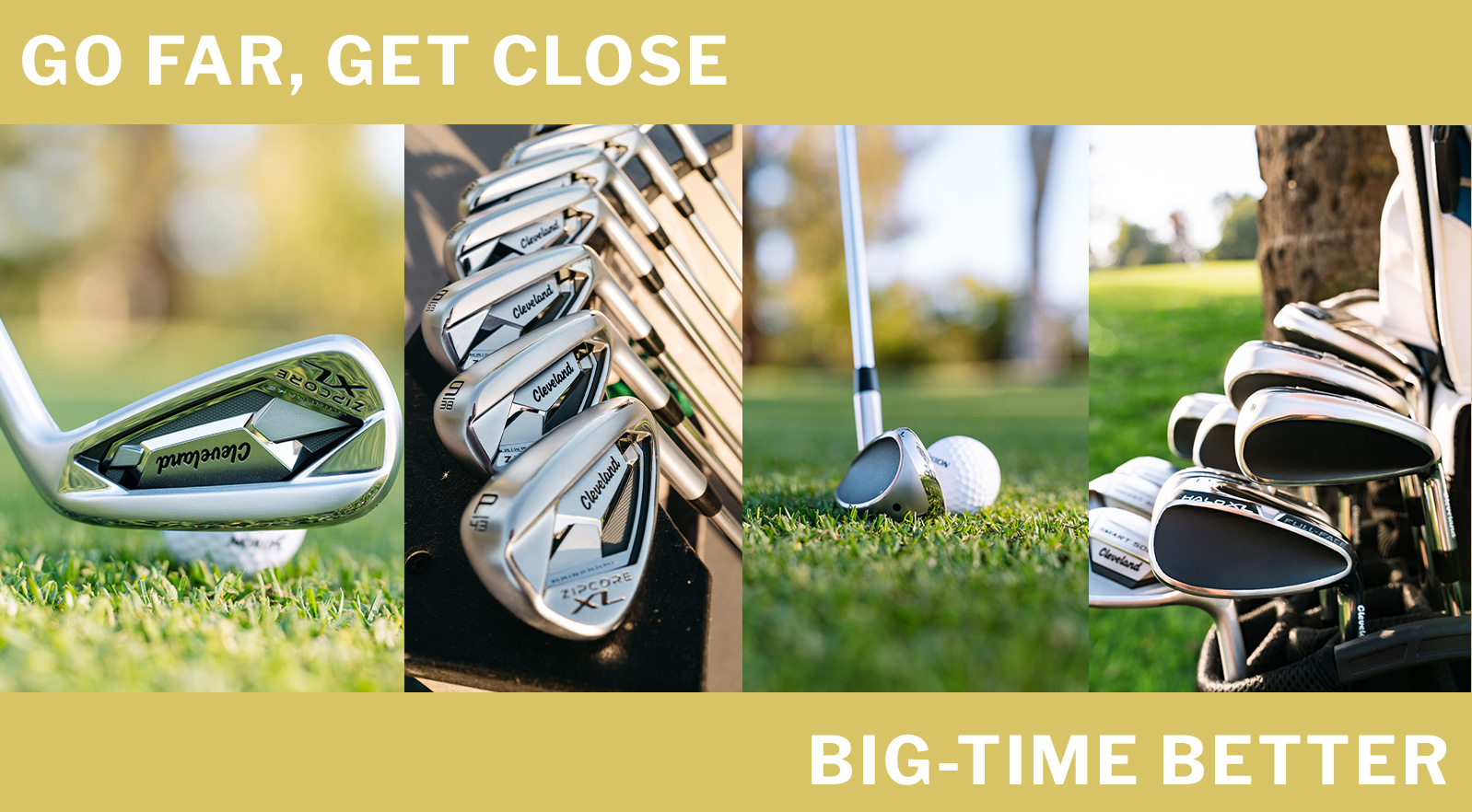 Cleveland Golf Zipcore XL Irons, Go Far, Get Close