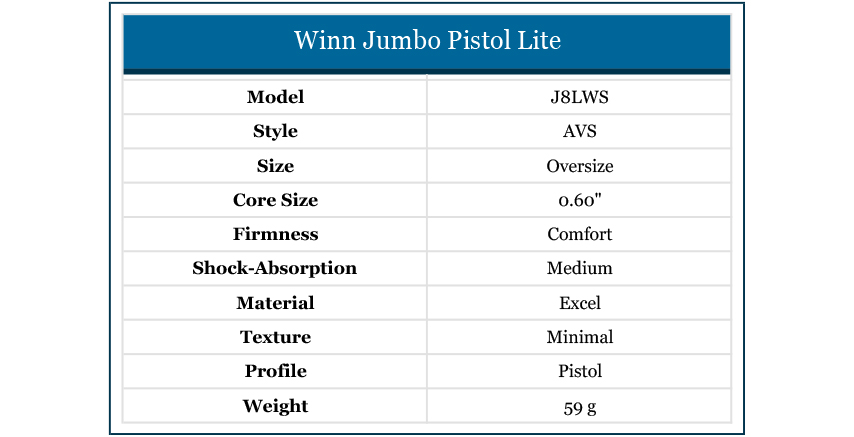 winn-jumbo-pistol-lite_specs.jpg description