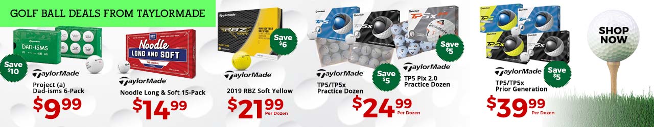 Featured TaylorMade Golf Balls at GolfDiscount.com