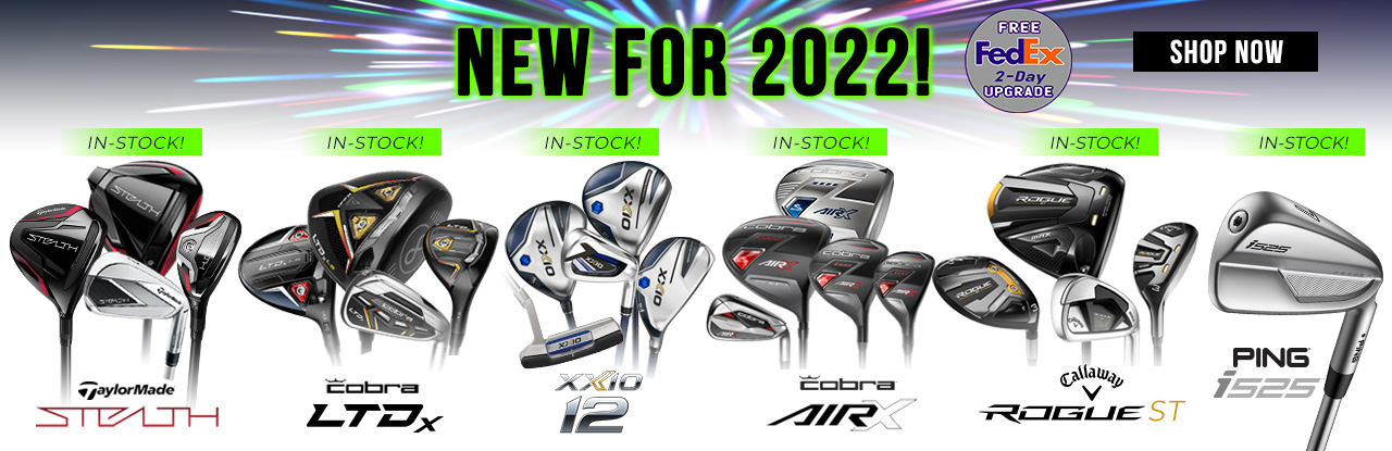 Shop New for 2022 Golf Clubs at GolfDiscount.com